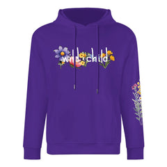 ETC Wild Child Purple Cotton Hoodie