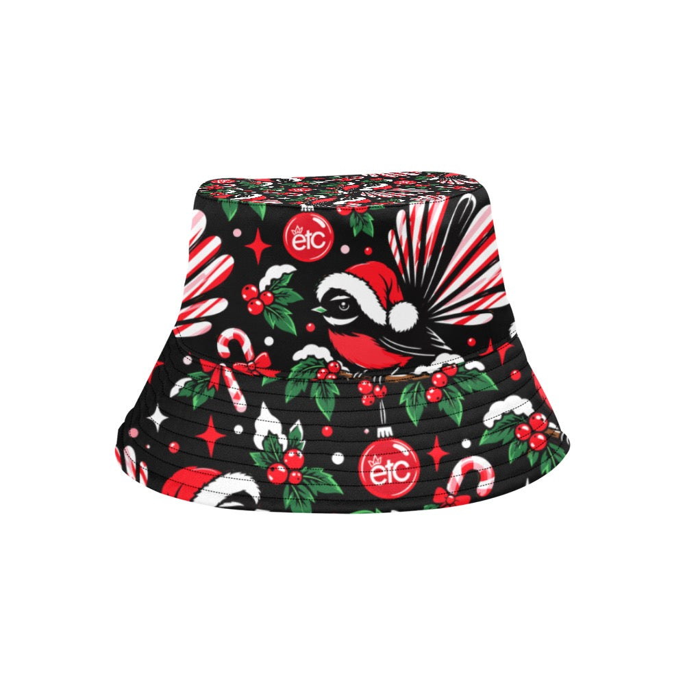 ETC Christmas Fantail Bucket Hat