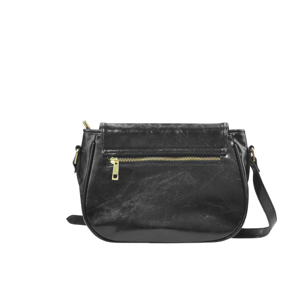 ETC Staples PU Leather Saddle Bag