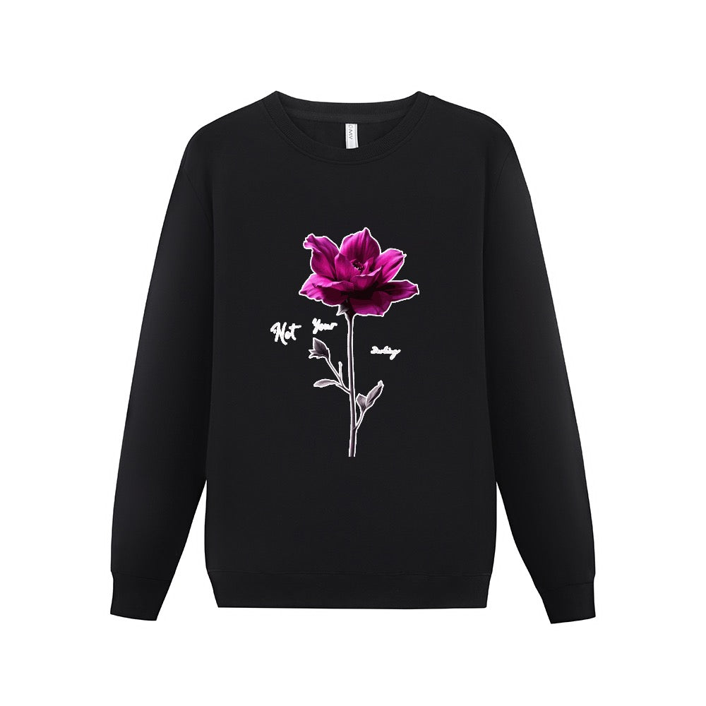 ETC Cotton Fleece Not Your Darling Crew