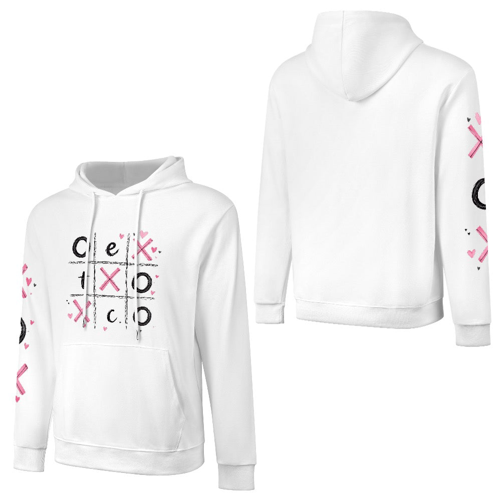 ETC Ex & Ohs White Cotton Hoodie