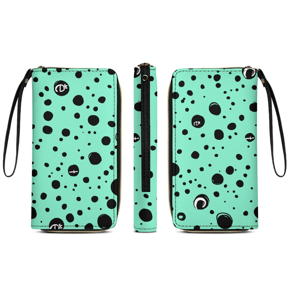 ETC Mint Circles PU Leather Wallet