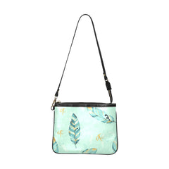 ETC Mint Feather Shoulder Bag