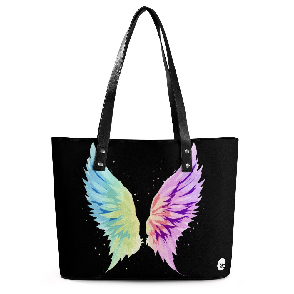ETC Angel Wings PU Leather Tote