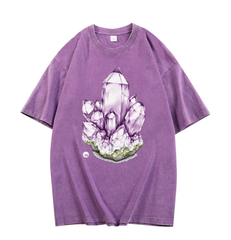 ETC Amethyst Purple Vintage Wash Tee