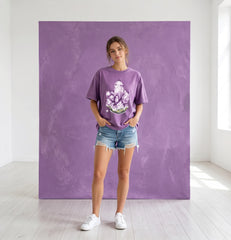ETC Amethyst Purple Vintage Wash Tee