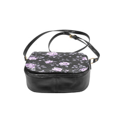ETC Fleur Violettes Saddle Bag