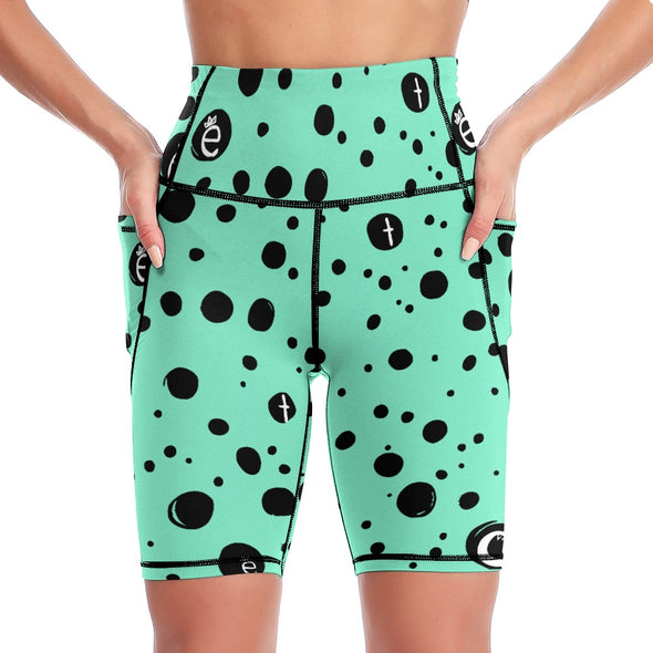 ETC Mint Circles Short Leggings