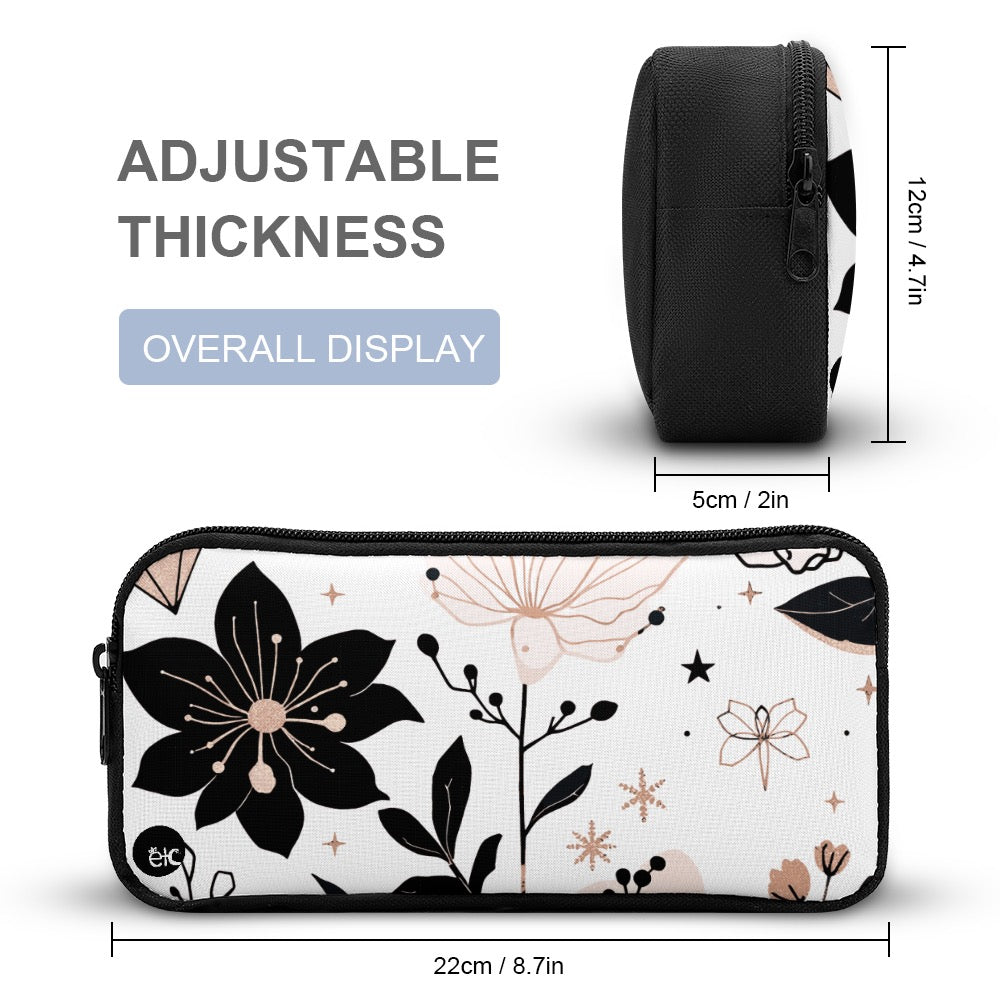 Diamond Floral Backpack Set