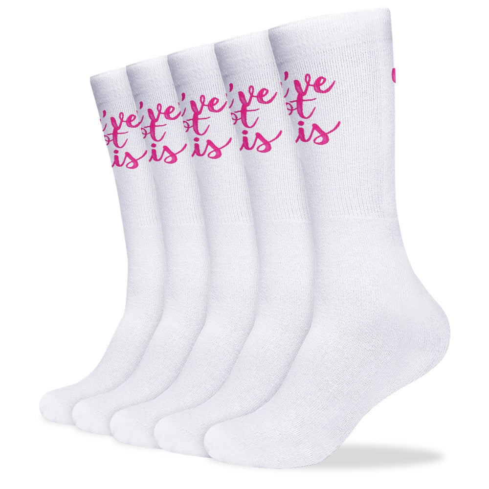 ETC 'you've got this' socks
