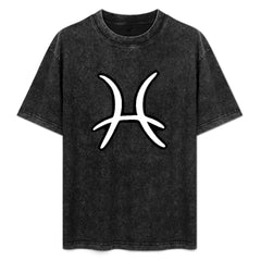 ETC Pisces Zodiac Sign Vintage Wash Tee