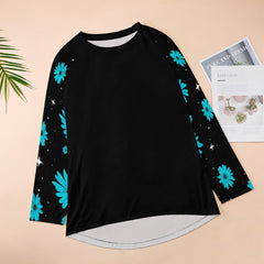 ETC Blue Daisies Long Sleeve