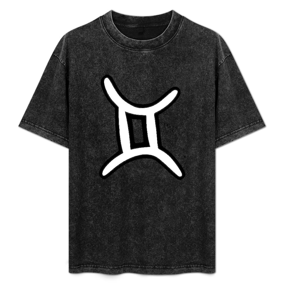 ETC Gemini Zodiac Sign Vintage Wash Tee