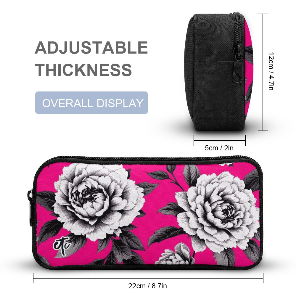 ETC Hot Pink Monochrome Floral 3 Piece Set