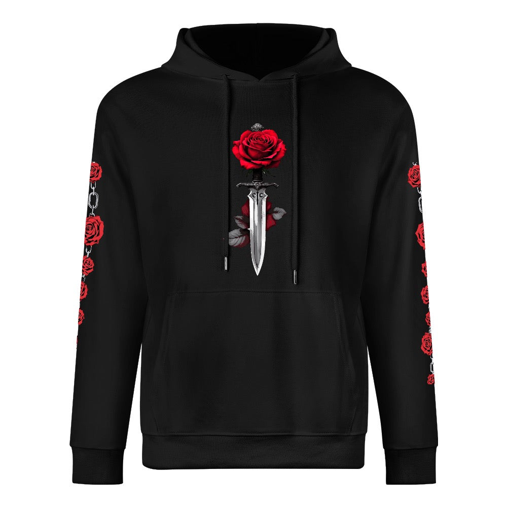 ETC Rose Dagger Cotton Hoodie