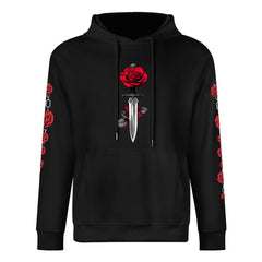 ETC Rose Dagger Cotton Hoodie