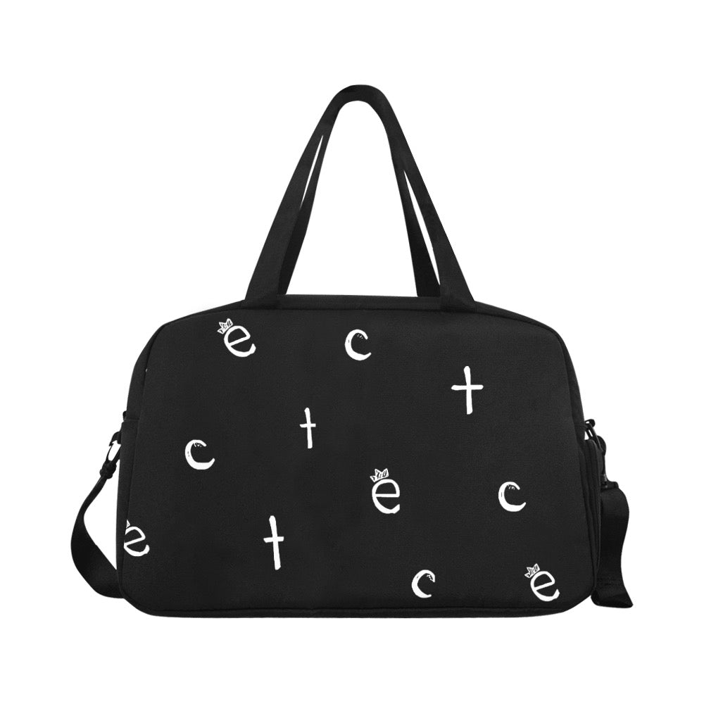 ETC all over print Tote And Cross-body Travel Bag