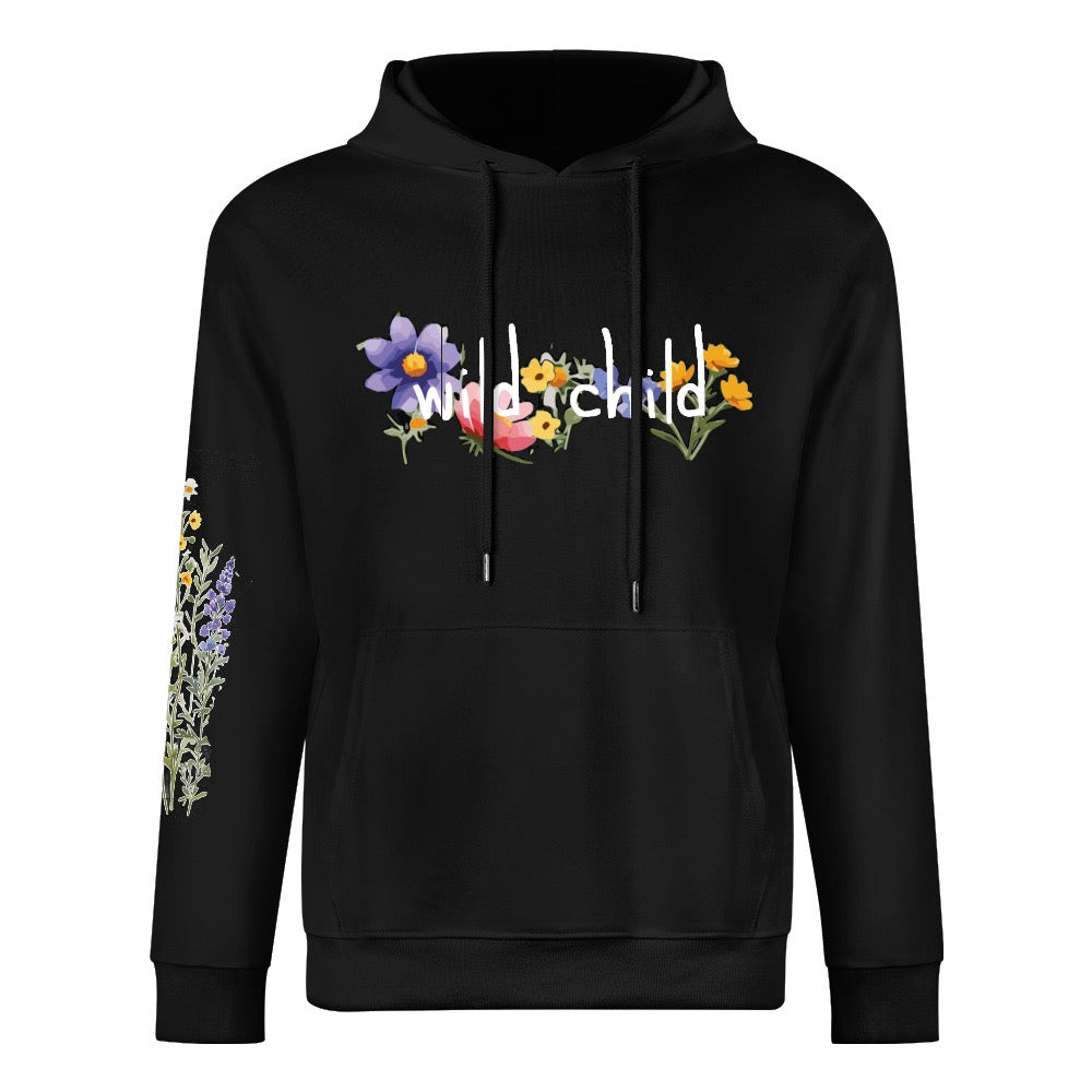 ETC Wild Child Black Cotton Hoodie