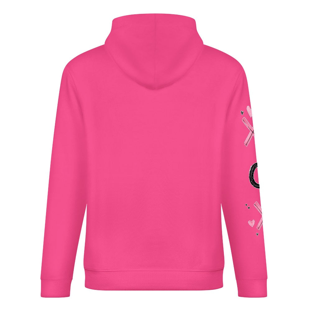 ETC Ex & Oh Pink Cotton Hoodie