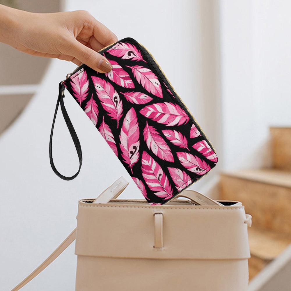 ETC Limited Edition Pink Feather Wallet