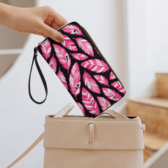 ETC Limited Edition Pink Feather Wallet