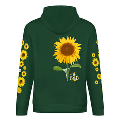 ETC Sunflower Green Cotton Hoodie