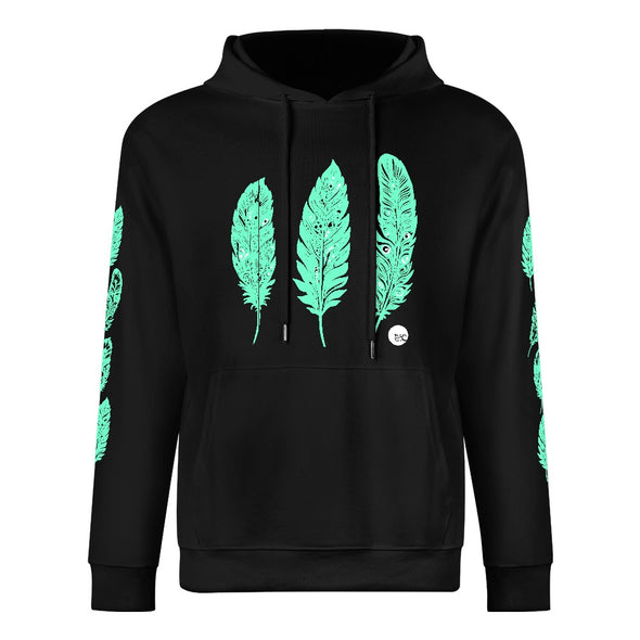 ETC Mint Feather Cotton Hoodie