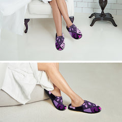 ETC Square Floral Slippers