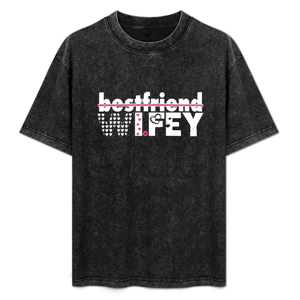 ETC  WIFEY Vintage Wash Tee