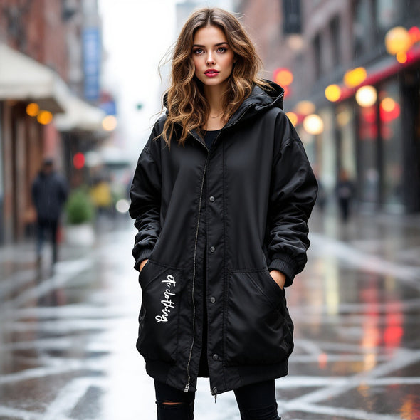 Etc Black Rain Jacket