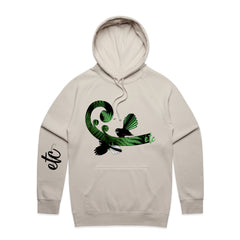 Piwakawaka/Koru Hoodie