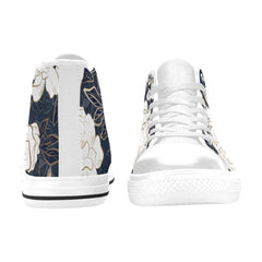 ETC Summer Peonies High Top Canvas Sneakers