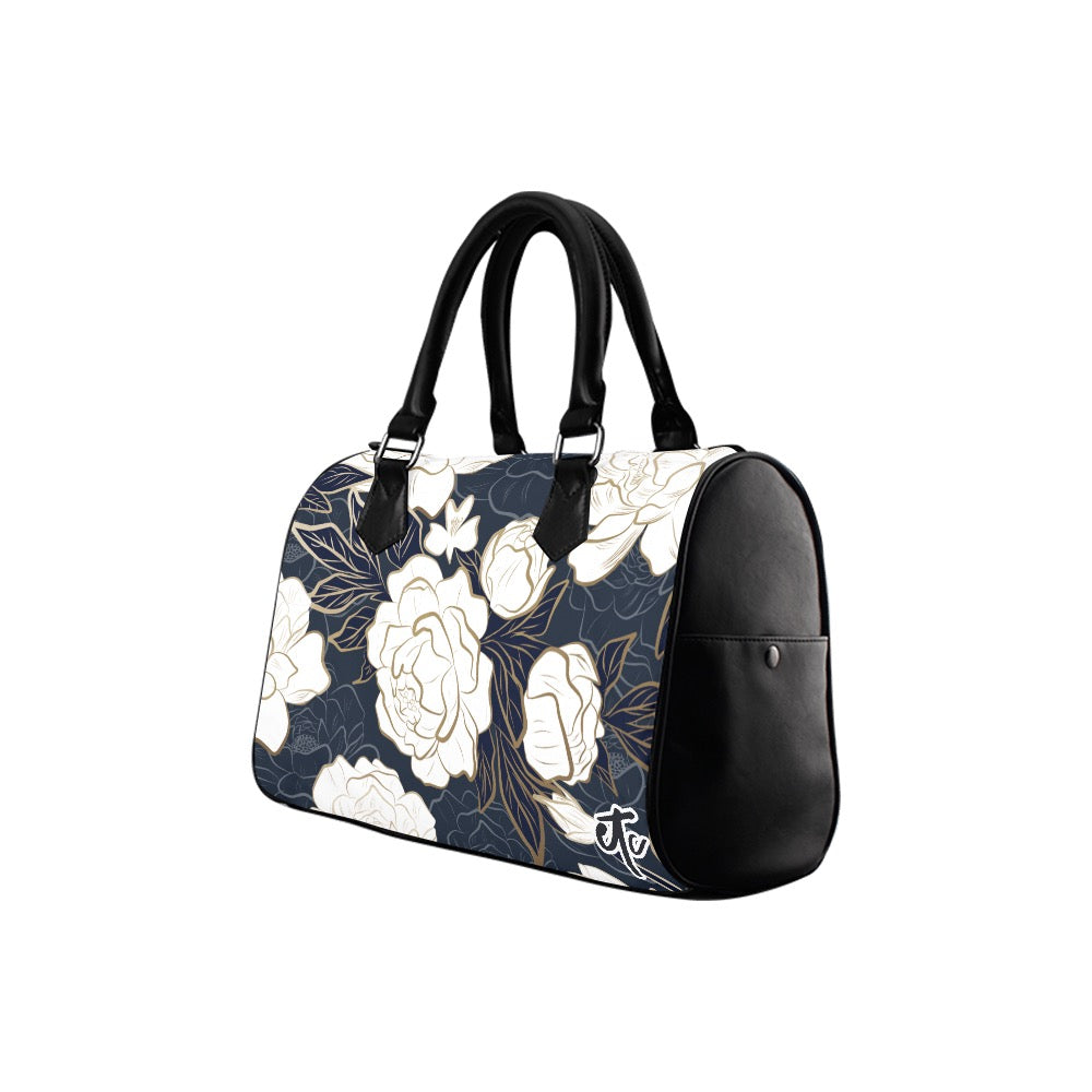 ETC Summer Peonies Barrel Handbag