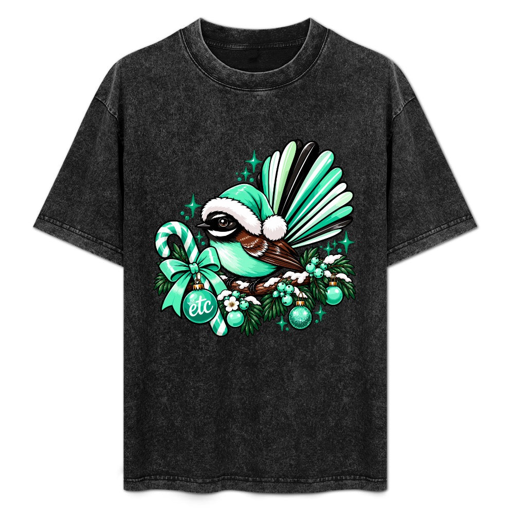 ETC Christmas Mint Fantail Tee