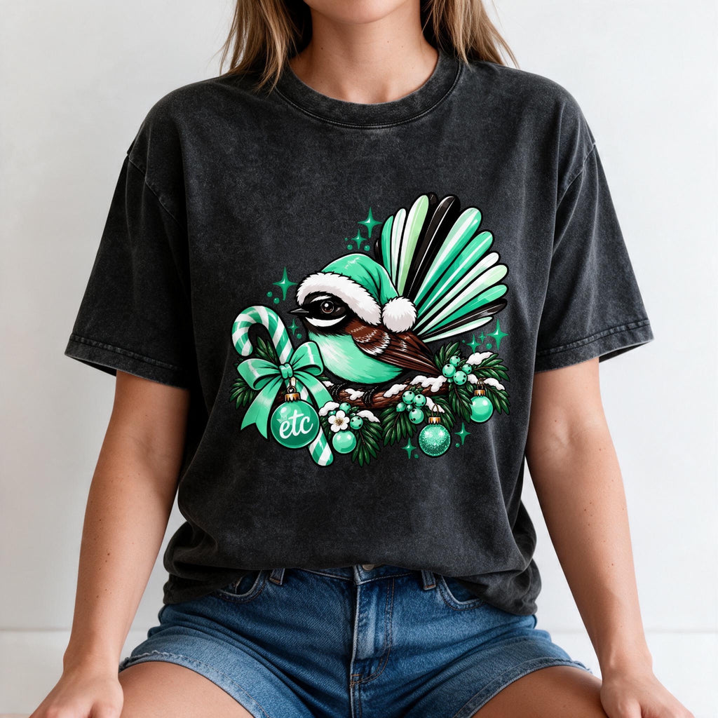 ETC Christmas Mint Fantail Tee