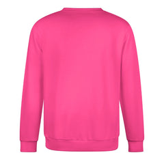 ETC Limited Edition Pink Feathers Cotton Crew