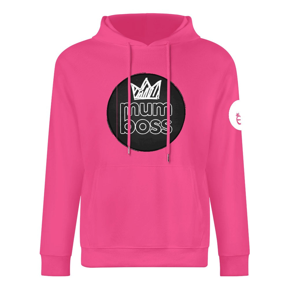 ETC Mum Boss Pink Cotton Hoodie