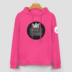 ETC Mum Boss Pink Cotton Hoodie