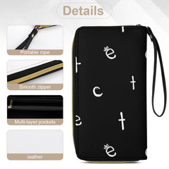 ETC PU Leather Print Wallet