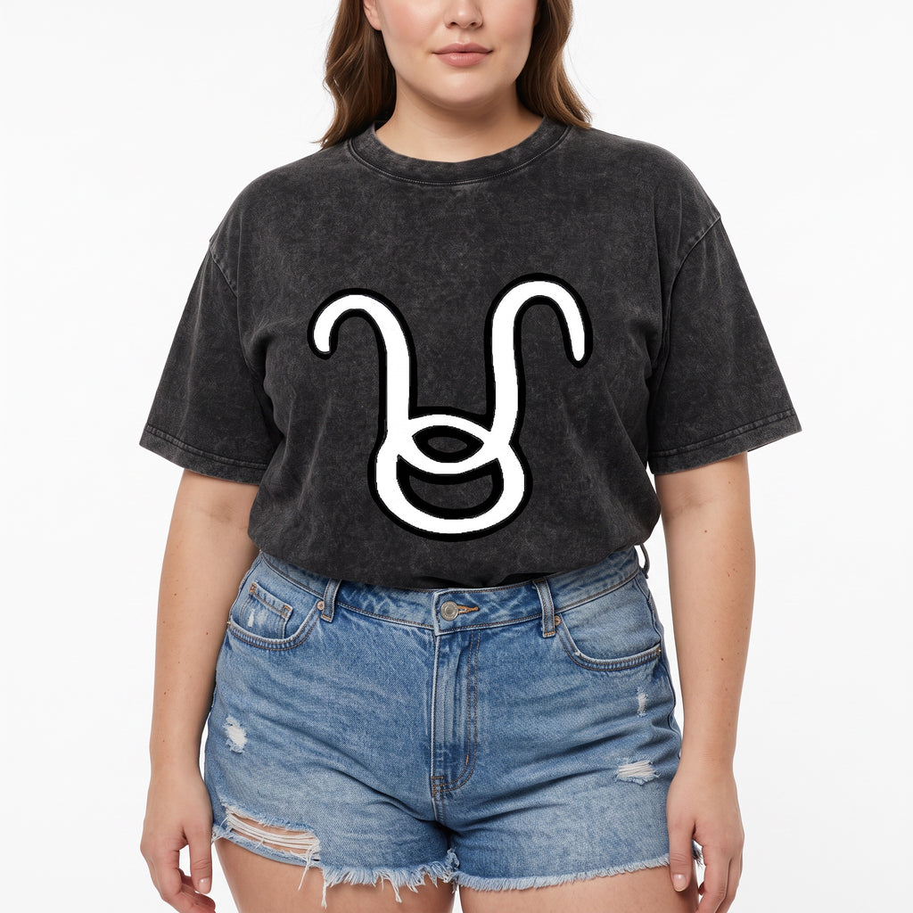 ETC Taurus Zodiac Sign Vintage Wash Tee