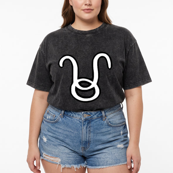 ETC Taurus Zodiac Sign Vintage Wash Tee