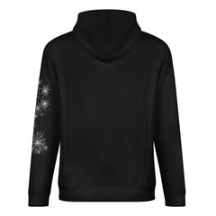 ETC Halloween Rose Black Cotton Hoodie