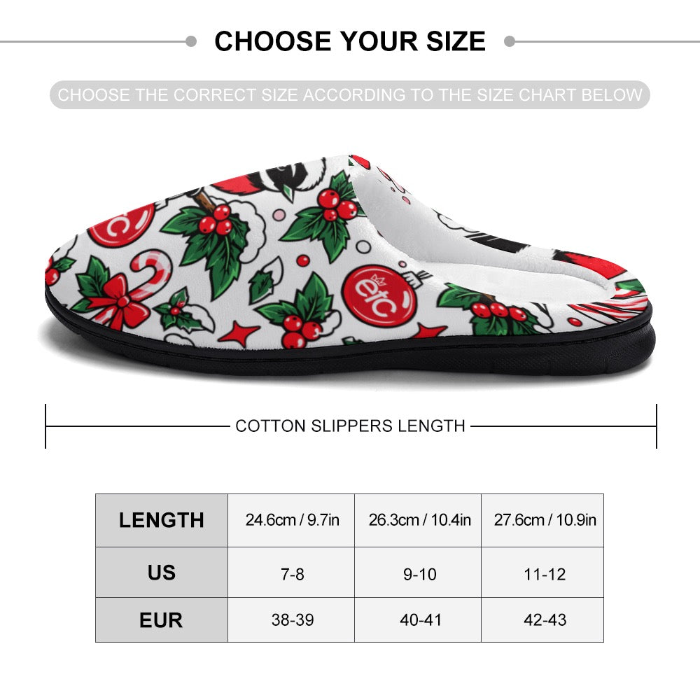 ETC Christmas Fantail Slippers
