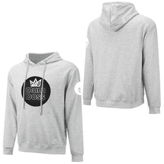 ETC Mum Boss Grey Cotton Hoodie