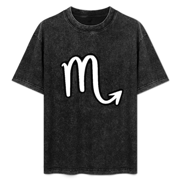 ETC Scorpio Zodiac Sign Vintage Wash Tee