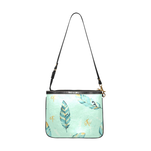ETC Mint Feather Shoulder Bag