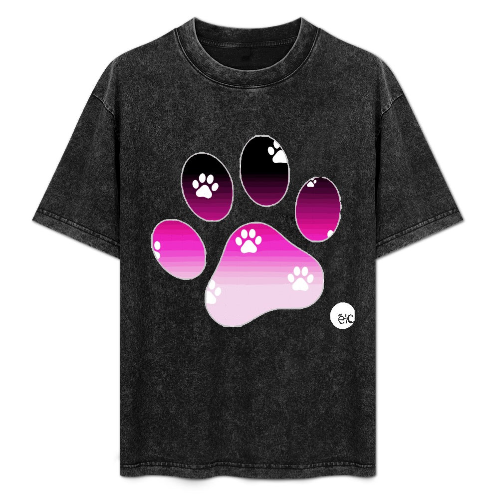 ETC Ombre Paws Charity Vintage Tee