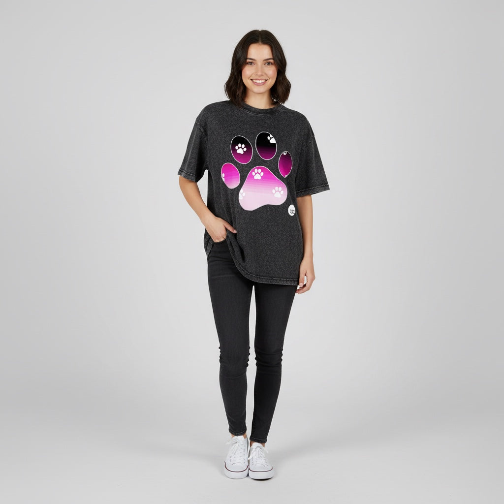 ETC Ombre Paws Charity Vintage Tee