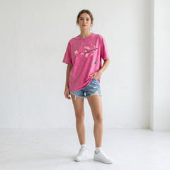 ETC Cherry Blossom Pink Vintage Tee