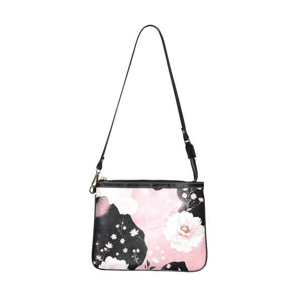 ETC Painted Floral Shoulder Bag